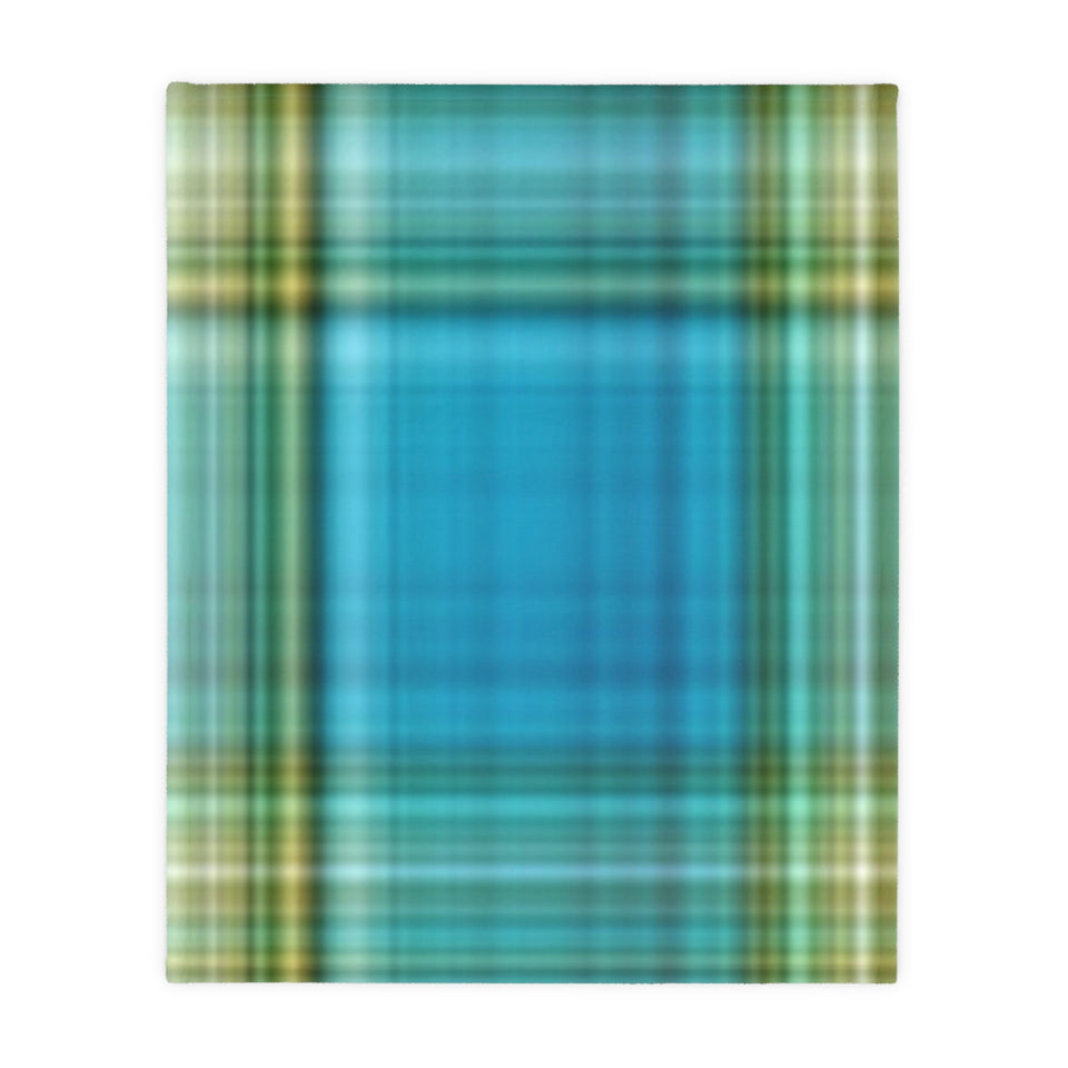 16CB  Colorful Plaid Blanket