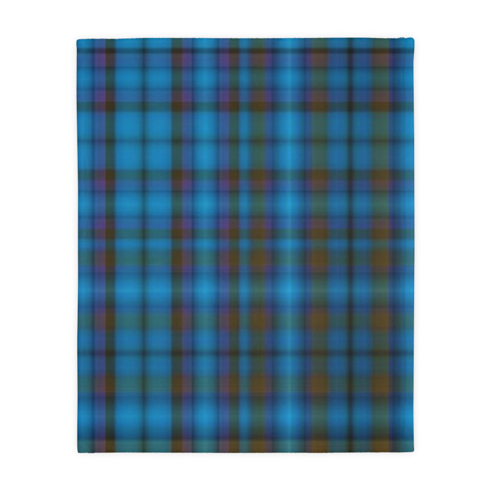 22CB  Colorful Plaid Blanket