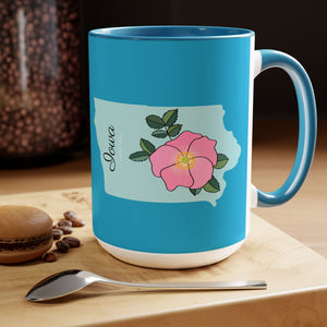 15SFM  Iowa State Flower Mug