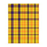 33CB  Colorful Plaid Blanket