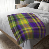26CB  Colorful Plaid Blanket