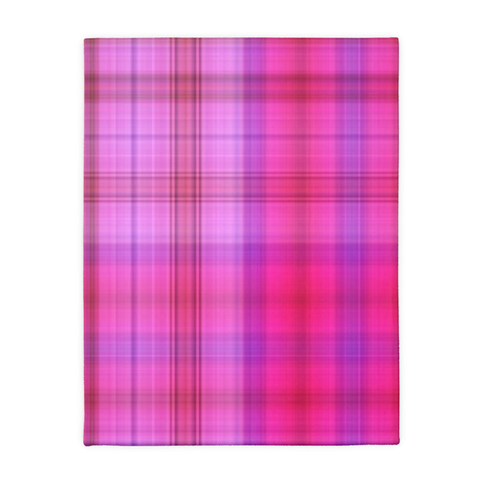 14CB  Colorful Plaid Blanket