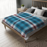 53CB  Colorful Plaid Blanket