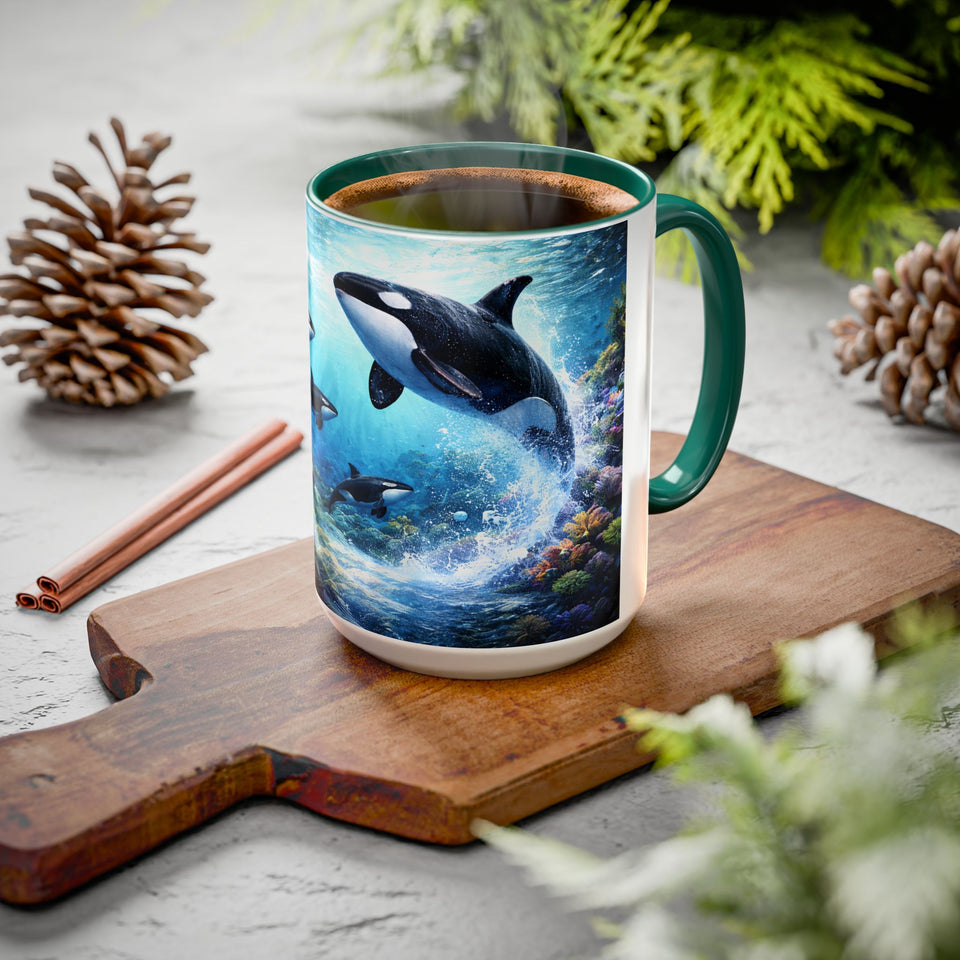 AM32  Orca Ocean Mug Cup