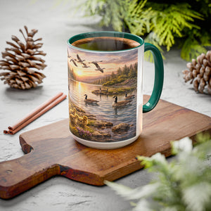 AM22  Canada Goose Family Mug