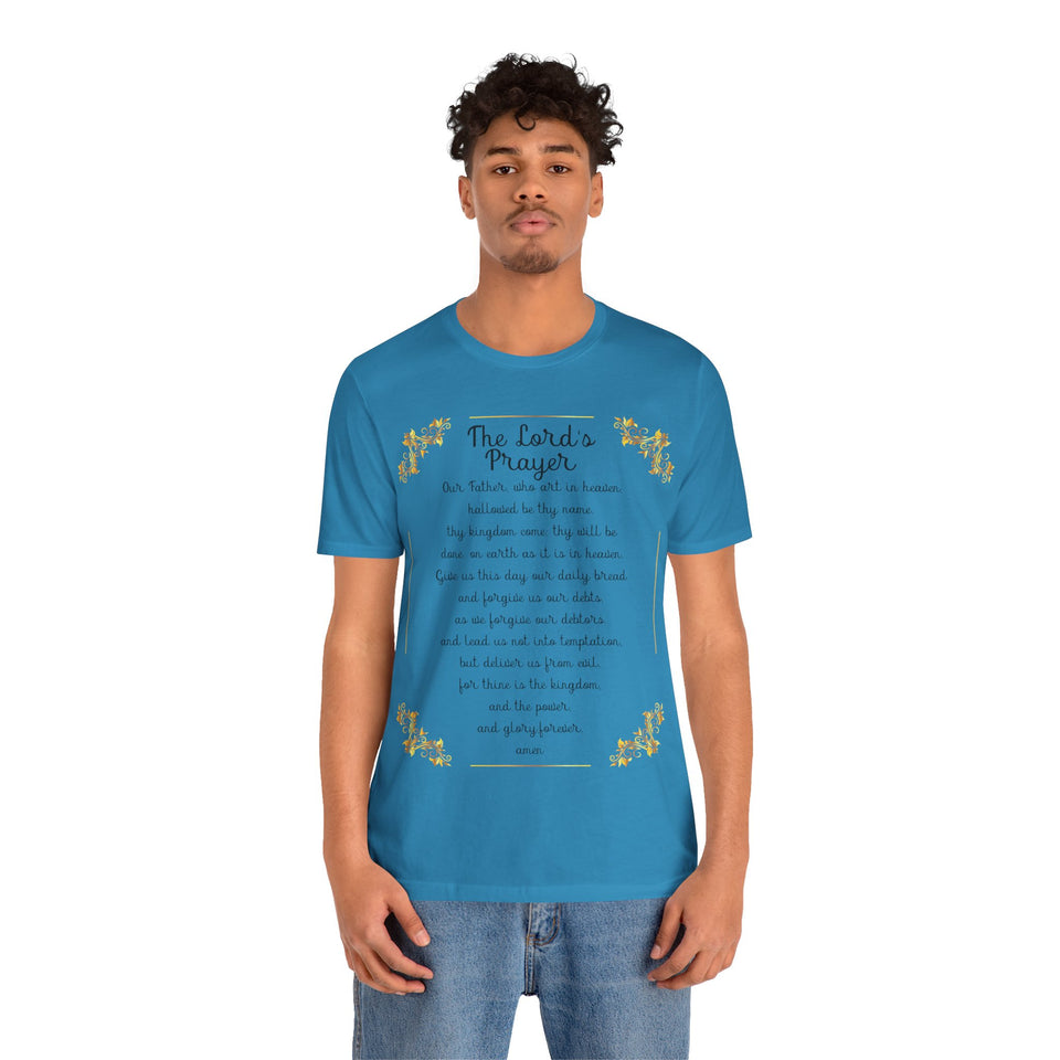 29CTS   Unisex Christian t shirt of The Lord's Prayer