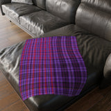 35CB  Colorful Plaid Blanket