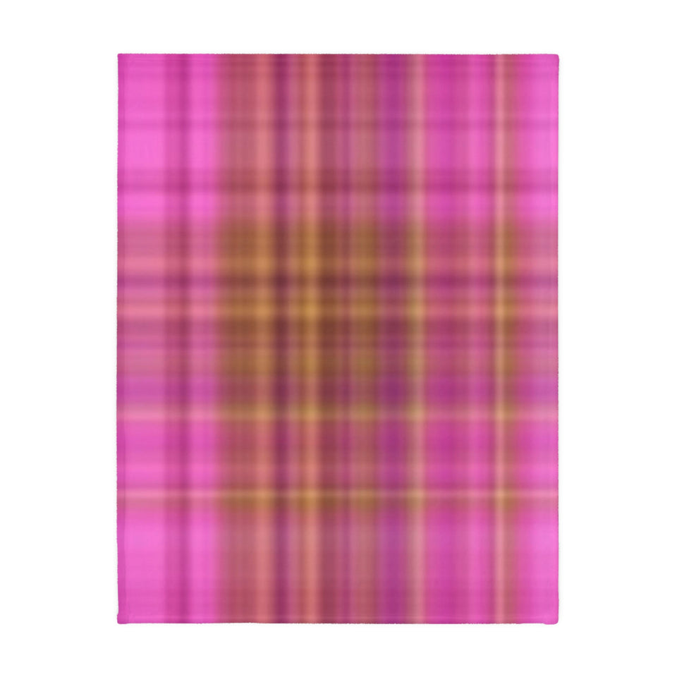 11CB  Colorful Plaid Blanket