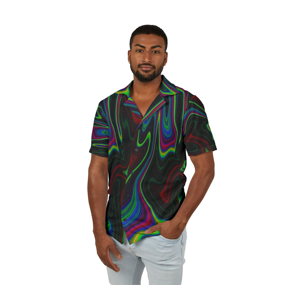 49CHS Colorful Hawaiian Shirt