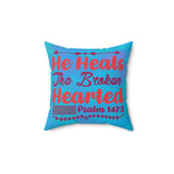 17WCP  Watercolor Christian Pillow