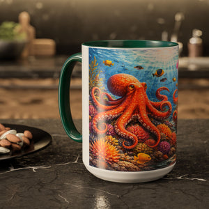 AM29  Underwater Octopus Mug