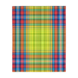 64CB  Colorful Plaid Blanket