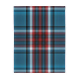 55CB  Colorful Plaid Blanket