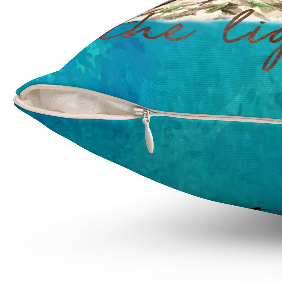 2LHP  Lighthouse Pillow