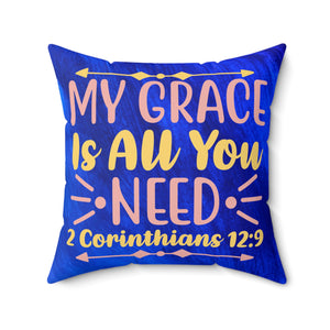 35WCP  Watercolor Christian Pillow