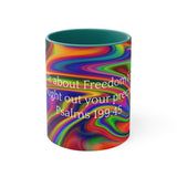 36CMSM  Colorful Marble Psalms 199:45  Mug