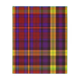 52CB  Colorful Plaid Blanket
