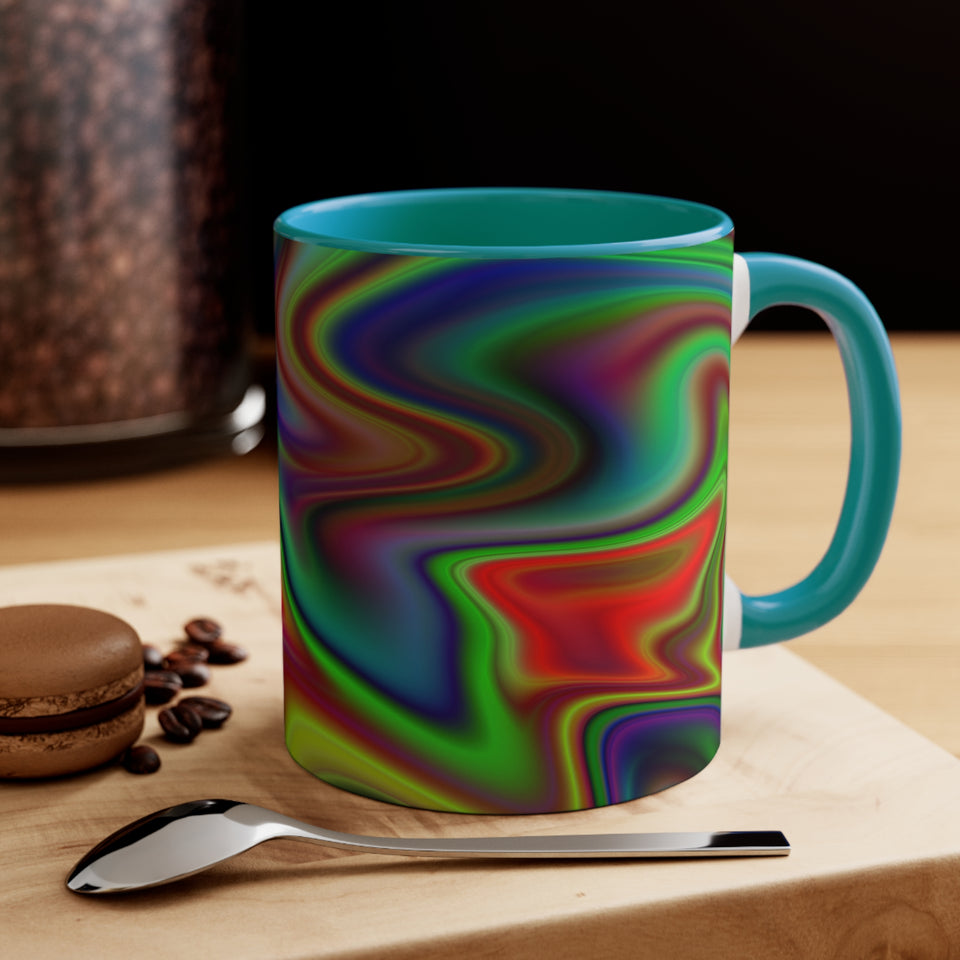 40CMSM  Colorful Marble 1 Samuel 2:2  Mug