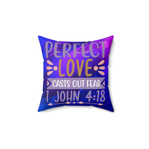 38WCP  Watercolor Christian Pillow