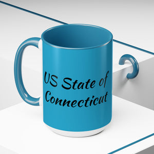 7SFM  Connecticut State Flower Mug