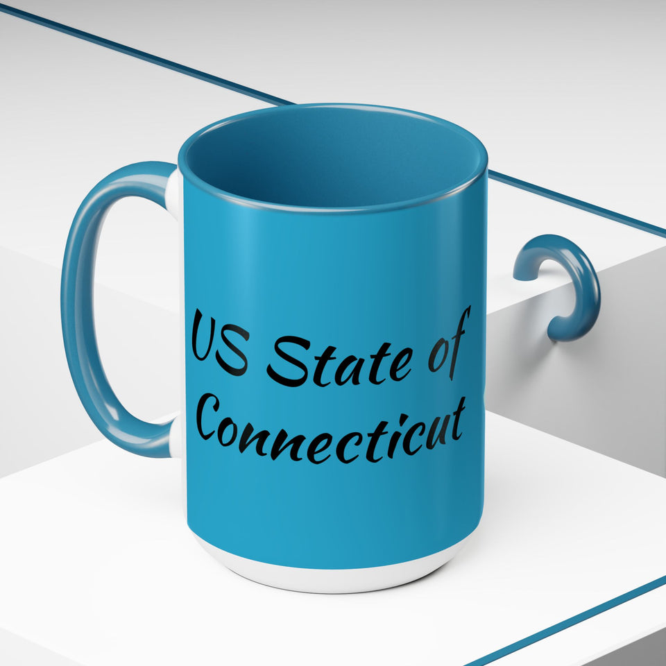 7SFM  Connecticut State Flower Mug