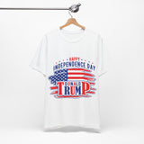 4USAR  Happy Independance Day Donald Trump t shirt