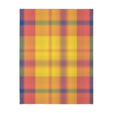 8CB  Colorful Plaid Blanket