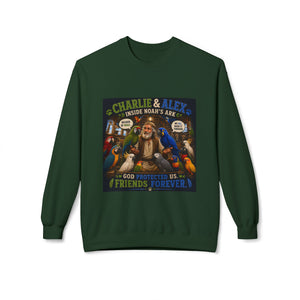 Charlie & Alex “Inside Noah’s Ark” Christian Sweatshirt CAS14