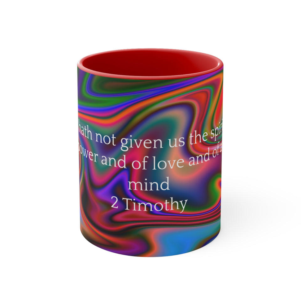 31CMSM  Colorful Marble 2 Timothy Mug