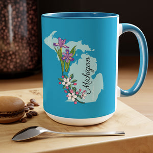 22SFM  Michigan State Flower Mug
