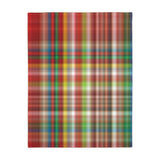 42CB  Colorful Plaid Blanket