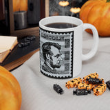 5ALSM  Abraham Lincoln US stamp mug