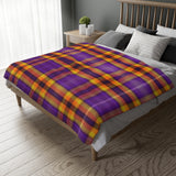 40CB  Colorful Plaid Blanket