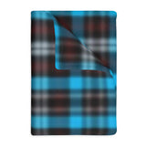 56CB  Colorful Plaid Blanket