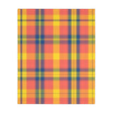 9CB  Colorful Plaid Blanket