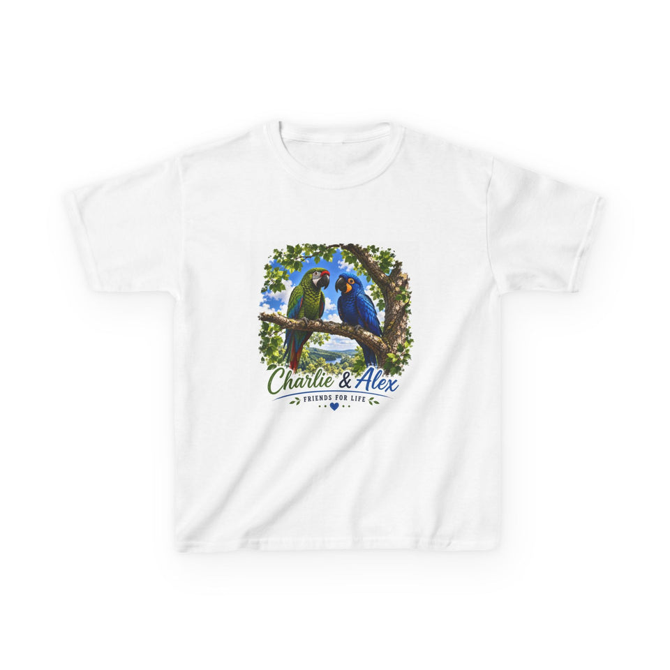 Charlie & Alex – Friends for Life Kids T-Shirt CA32