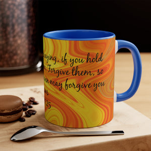 15CMSM  Colorful Marble Mark 11:25 Mug