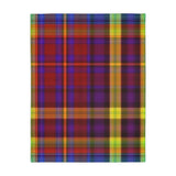 52CB  Colorful Plaid Blanket