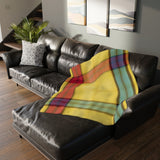 24CB  Colorful Plaid Blanket