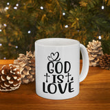 6WCM  White Christian Coffee Mug