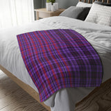 35CB  Colorful Plaid Blanket