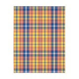 2CB  Colorful Plaid Blanket