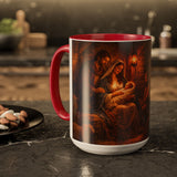 BSM48 Shepherds Visiting Baby Jesus Mug