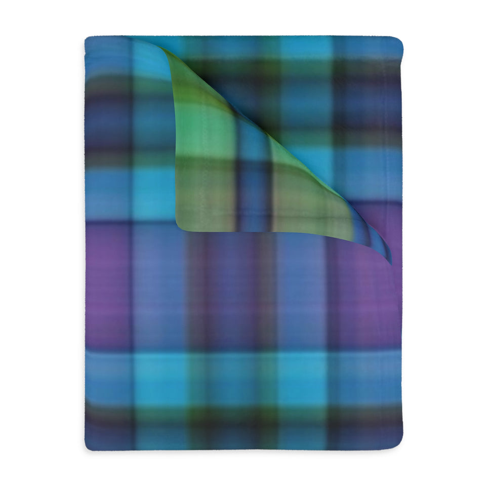 20CB  Colorful Plaid Blanket