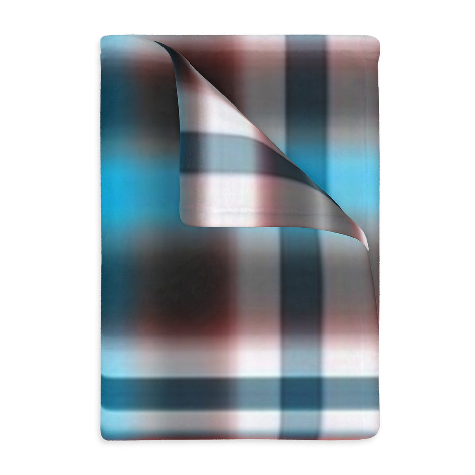 54CB  Colorful Plaid Blanket
