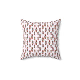37PCF  Peacock Feather Pillow