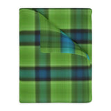 25CB  Colorful Plaid Blanket