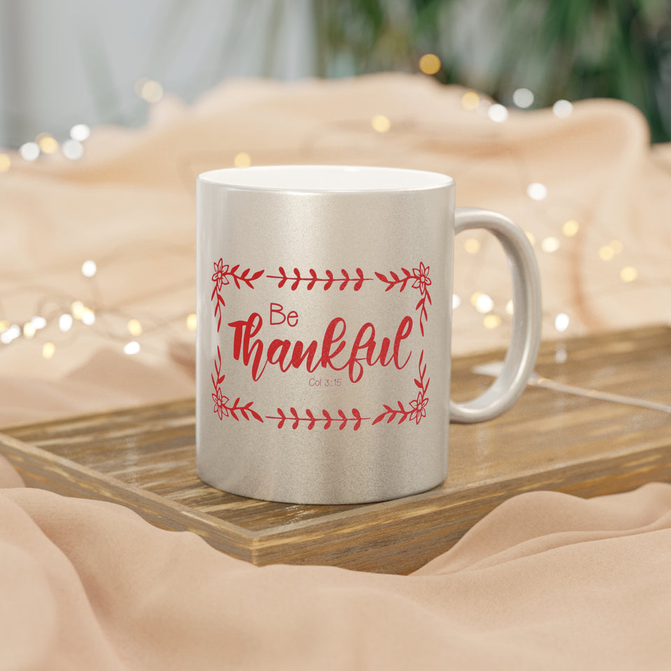 2SGM Silver and Gold Christian Mug