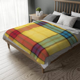 24CB  Colorful Plaid Blanket