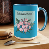 7SFM  Connecticut State Flower Mug